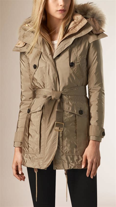 burberry winter parka|burberry parka black with hood.